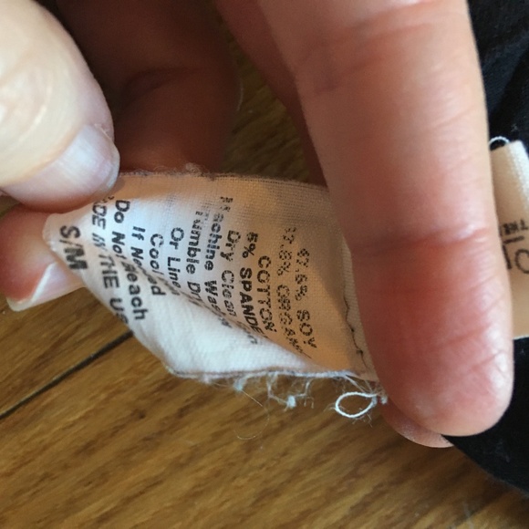 Miakoda Bralettes set of 2 black and tan size S/M Small/Medium - Picture 11 of 14